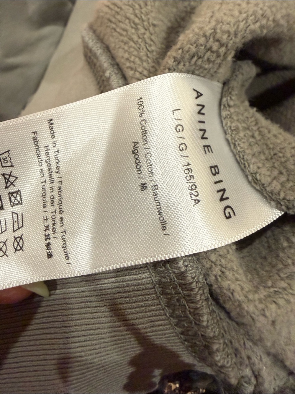 Anine Bing Harvey Logo Hoodie - Picture 6 of 6